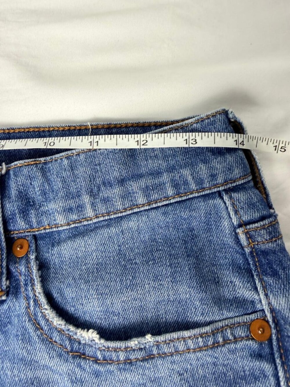 Madewell The Perfect Vintage Crop Jeans Women's Size 27 High Rise Straight - Picture 10 of 15